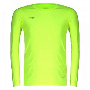 Camiseta Penalty Matis M/L Amarelo Infantil