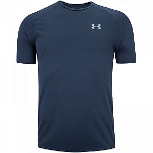 Camiseta Under Armour Tech 2.0 Azul Marinho Masculino