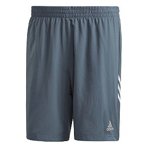 Shorts Adidas Run It 3s Azul Masculino