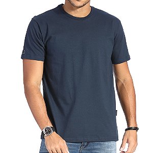 Camiseta Vlcs Basic Azul Marinho Masculino