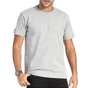 Camiseta Vlcs Basic Cinza Claro Masculino