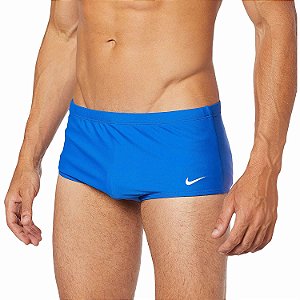 Sunga Nike Larga 16cm Azul Masculino