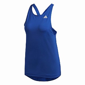 Regata Adidas D2m Aop Azul Feminino