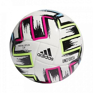 Bola Campo Adidas Club Euro20 Branco/Preto