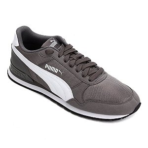 Tenis Puma St Runner V2 Mesh Bdp Cinza Masculino