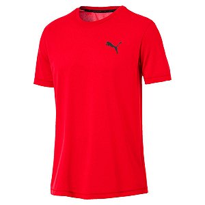 Camiseta Puma Active Vermelho Masculino