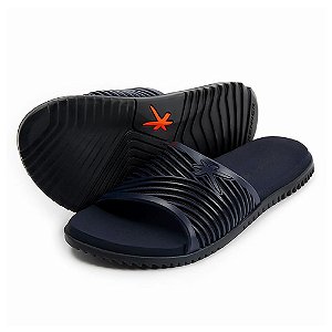 Sandália Kenner Slide Basic Azul Marinho Masculino