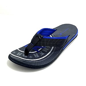 Sandália Kenner Action Gel Sport Preto/Azul Masculino