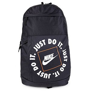 Mochila Nike Elemental Just Do It Preto