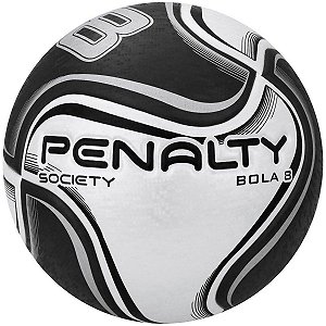 Bola Society Penalty Se7e 8 X Branco/Preto