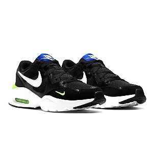 Tenis Nike Air Max Fusion Preto/Branco Masculino