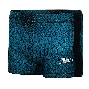 Sunga Speedo Boxer Reptile Verde Masculino