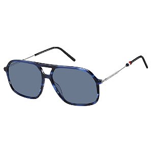 Óculos Tommy Hilfiger 1645/S Azul/Preto