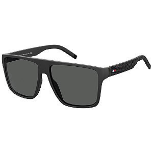 Óculos de Sol Tommy Hilfiger 1717S Preto e Cinza Masculino