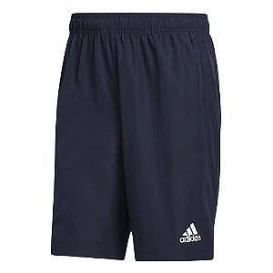 Shorts Adidas Plain Azul Marinho Masculino