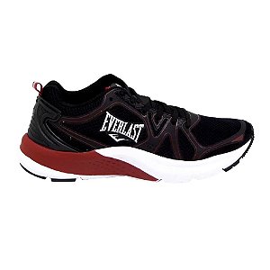 Tenis Everlast Stark Preto/Vermelho Masculino