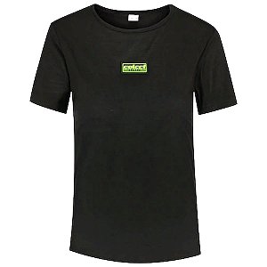 Blusa Colcci New Comfort Preto/Verde Feminino