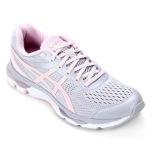 Tenis Asics Gel Hypersonic Cinza/Rosa Feminino