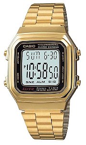 Relógio Casio A178WGA1ADFU Dourado