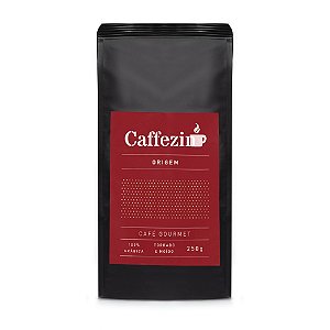 CAFÉ GOURMET ORIGEM - TORRADO E MOÍDO - CAFFEZIN - 250G