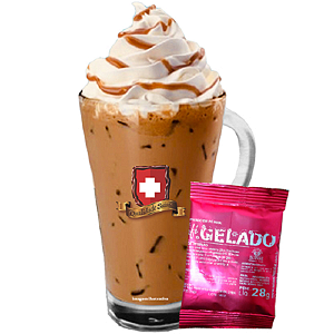 PREPARADO EM PÓ PARA CAFÉ GELADO -  MONODOSE - SUISSE PC28G