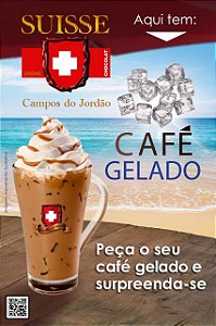 PREPARADO EM PÓ PARA CAFÉ GELADO -  MONODOSE - SUISSE - Pacote 28G
