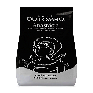 CAFÉ QUILOMBO ANASTACIA TORRADO EM GRÃOS 250G