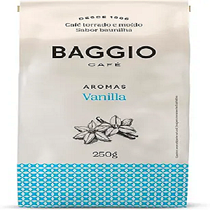 CAFÉ TORRADO E MOÍDO AROMAS VANILLA - 250G - BÁGGIO