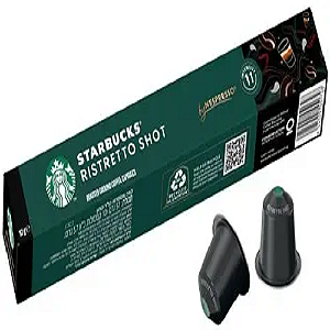 Café em Cápsula Starbucks Ristretto Shot by Nespresso - 10 cápsulas