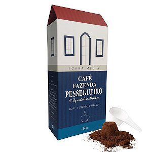 CAFÉ TORRADO E MOÍDO - 250G - FAZENDA PESSEGUEIRO