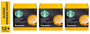 Kit Blonde Espresso Starbucks by Nescafé Dolce Gusto - 36 cápsulas
