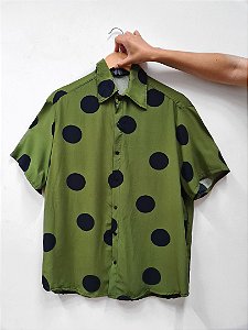 Camisa Poá Verde 