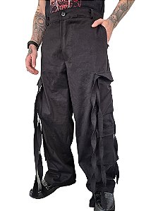 Calça Cargo Preta