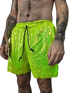 Bermuda Paete Verde Neon