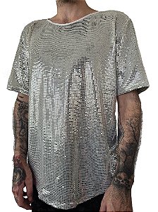 Camiseta Micro Prata