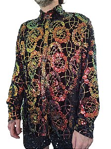 Camisa Rubia Manga Longa