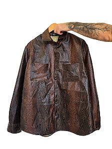 Camisa Cobra Marrom