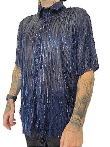 Camisa Franjas Brilhantes