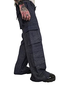 Calça Cargo Brilhante Sol