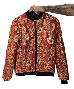 Jaqueta Esmeralda Vermelha