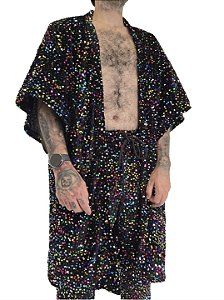 Kimono Confete Colorido