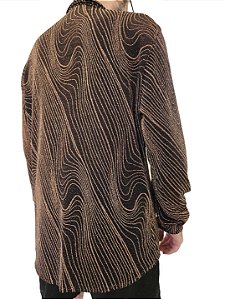 Camisa Infinita Bronze Manga Longa