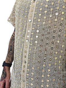Camisa Disco Dourado