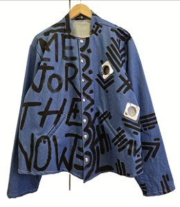 Jaqueta Jeans Grafitti