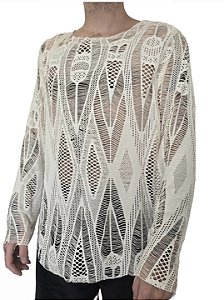 Camiseta White Arrastão