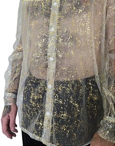 Camisa Ouro Preto Transparente