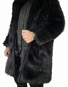 Casaco Madame Preto Curto