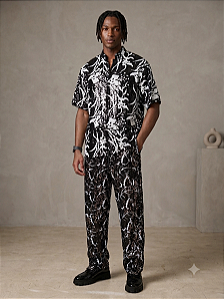 Conjunto Preto e Branco de Paetê