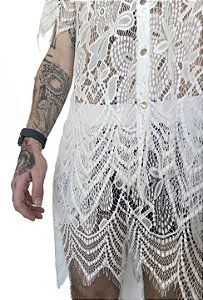 Conjunto Renda Branca