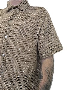 Camisa Tricot Bege